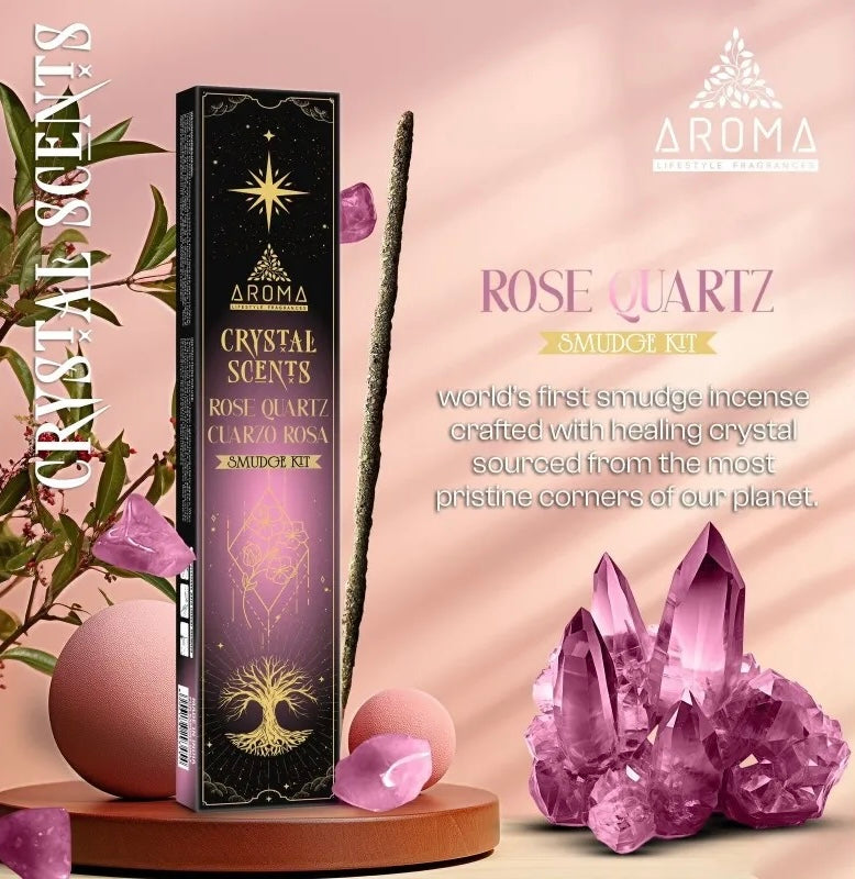 Incienso Cuarzo Rosa