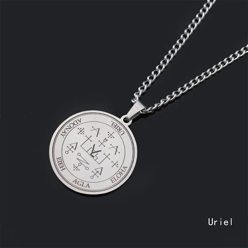 Amuleto Suerte y Protección URIEL/ELOHA/AGLA/EIEH/ADONAY