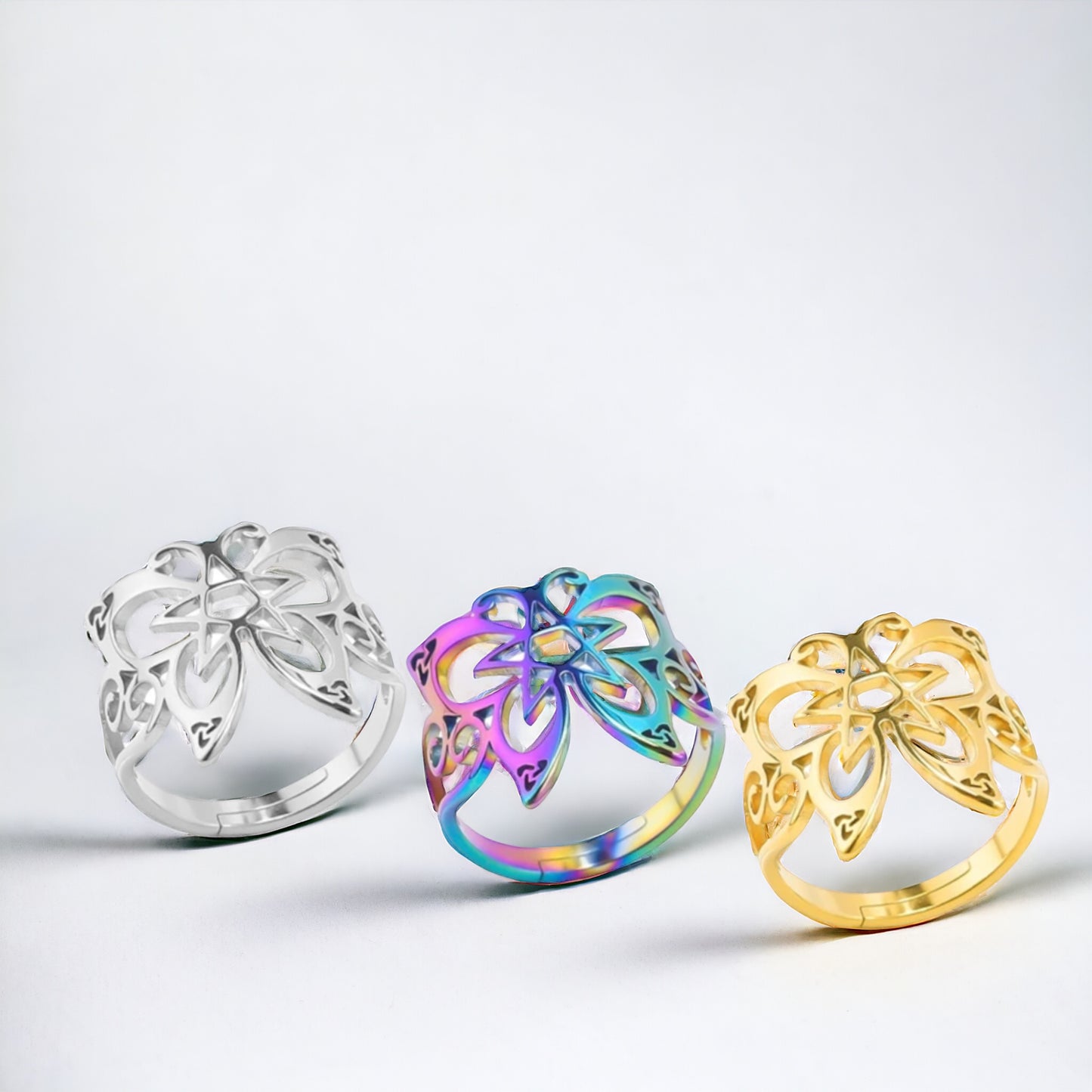 Anillo Mariposa Ajustable