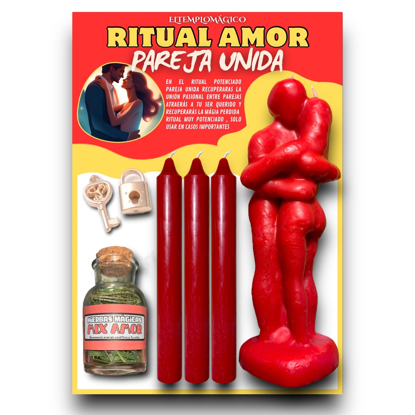 Ritual Amor Pareja Unida ❤️👩❤️👨