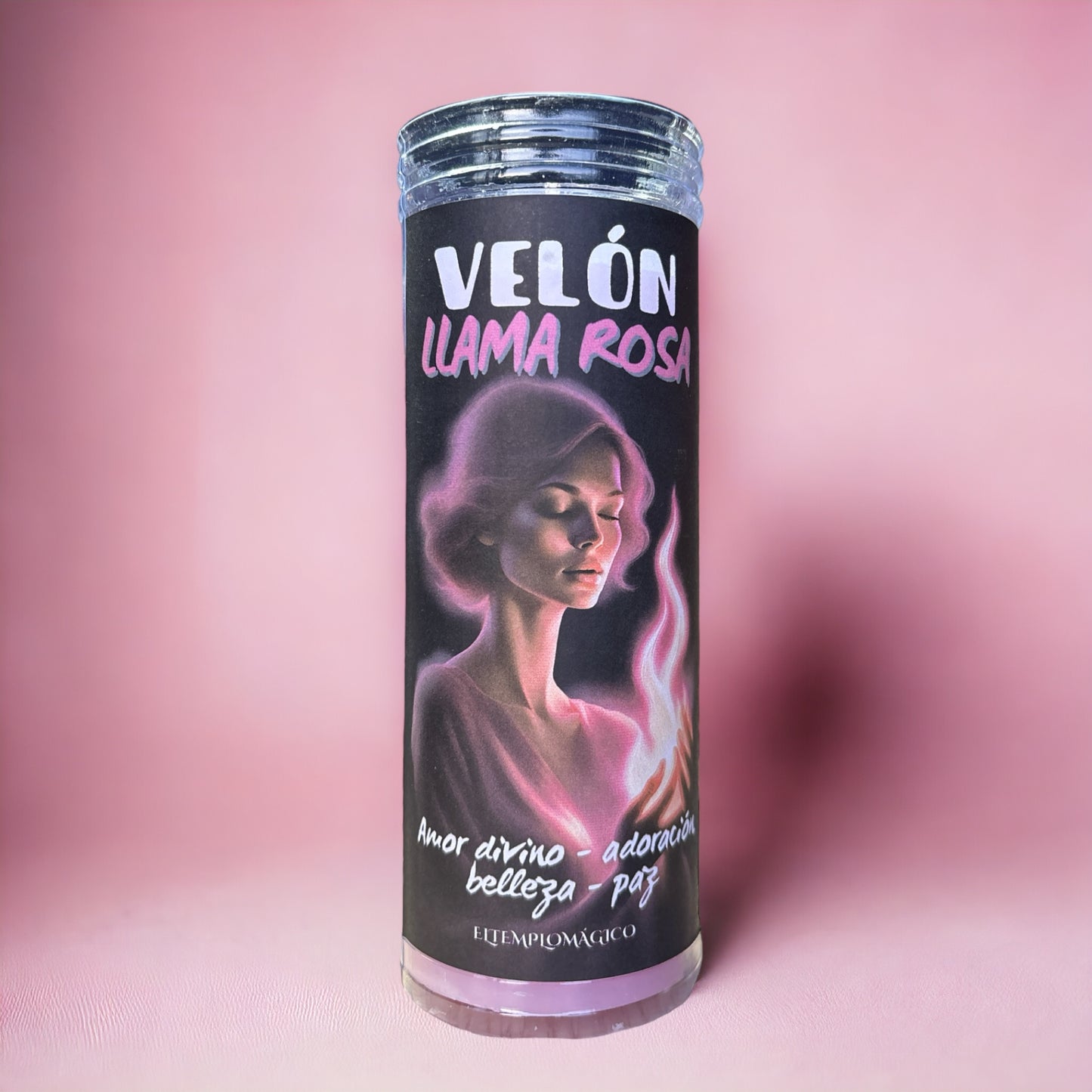 Velón Llama Rosa (Aplicar Rayo Rosa 3 º Rayo)