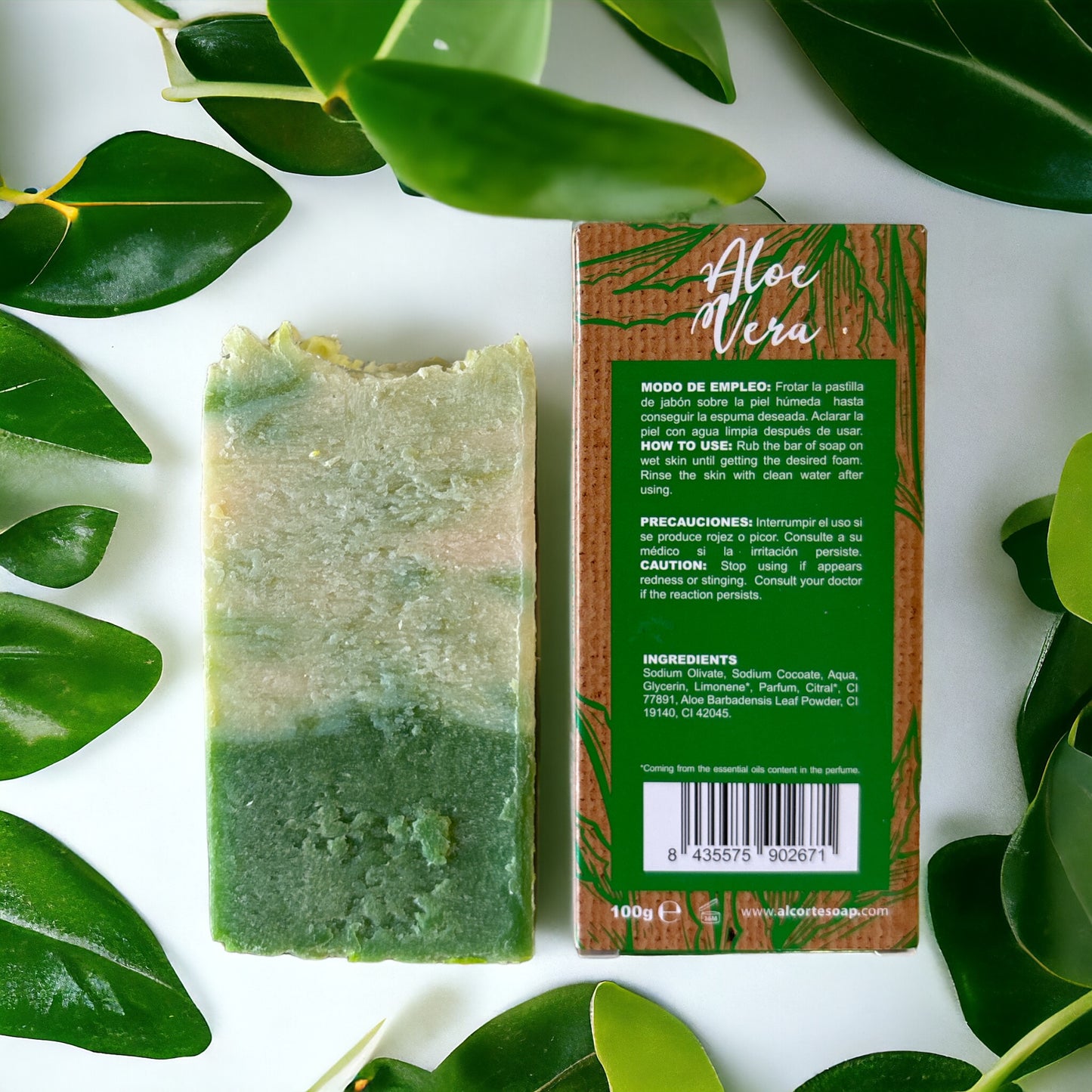 Sapone Naturale ALL'ALOE VERA