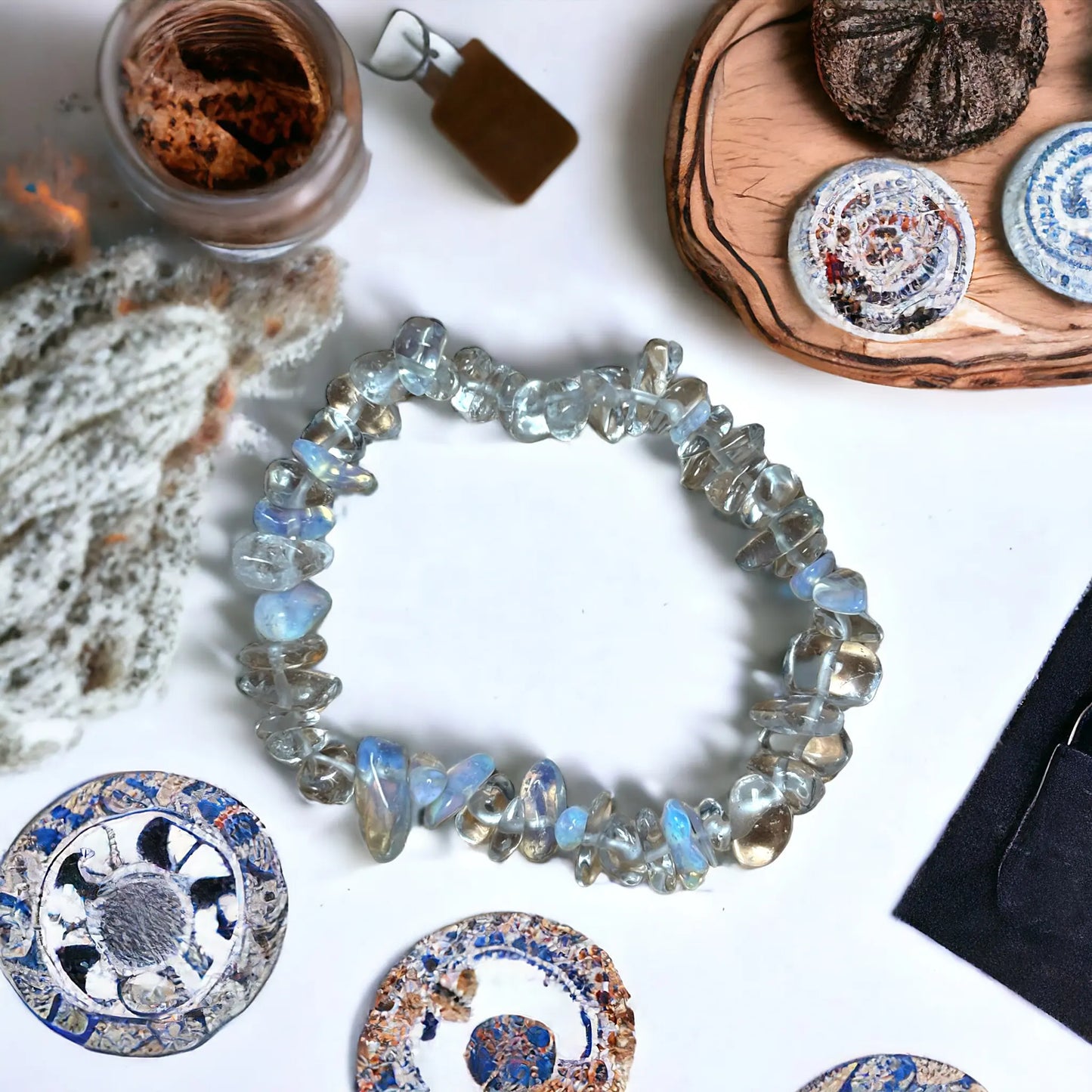 Pulsera Opalina Serenidad