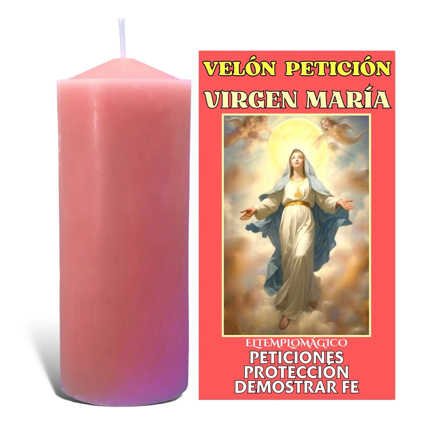 Velón Petición Virgen María