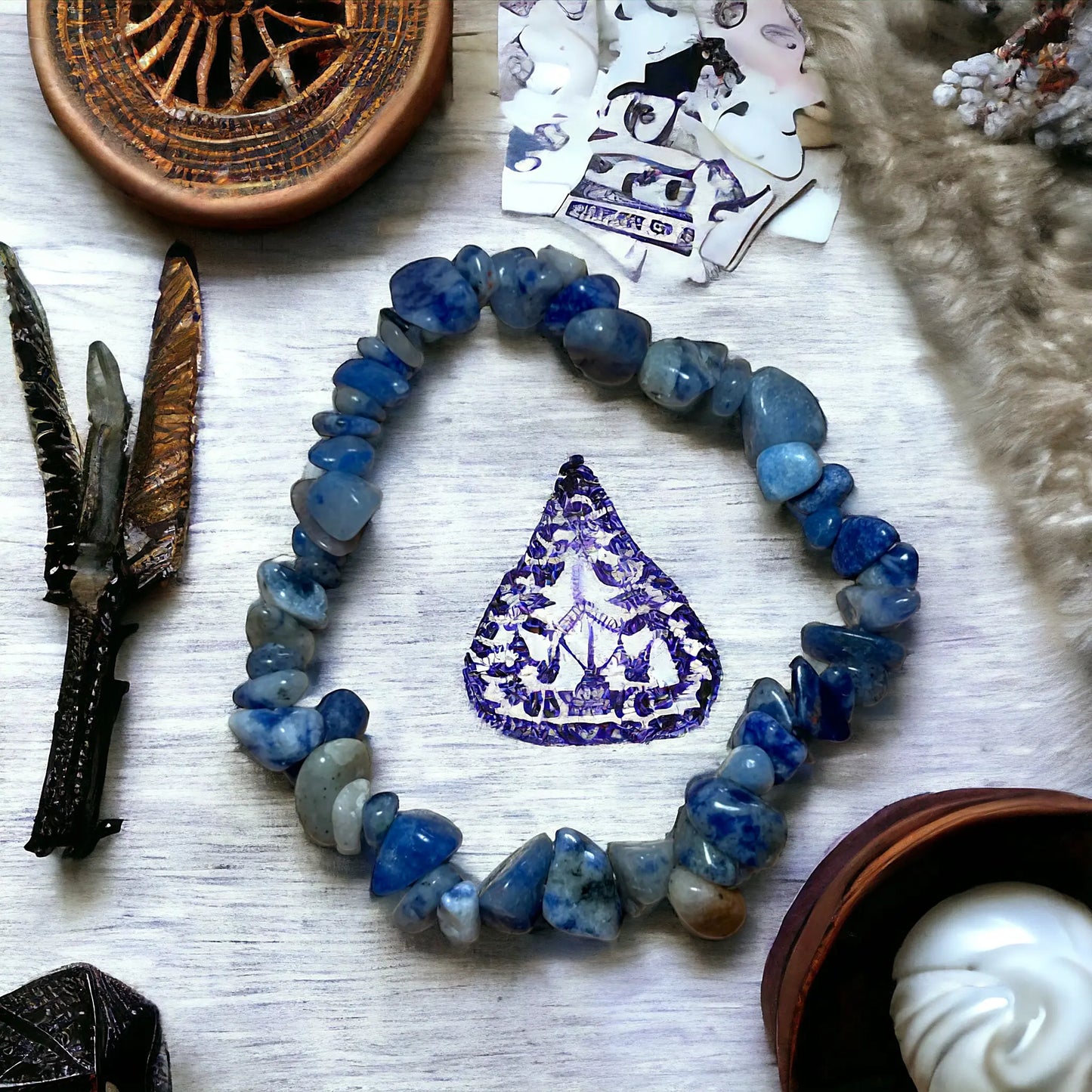 Pulsera Sodalita Paz