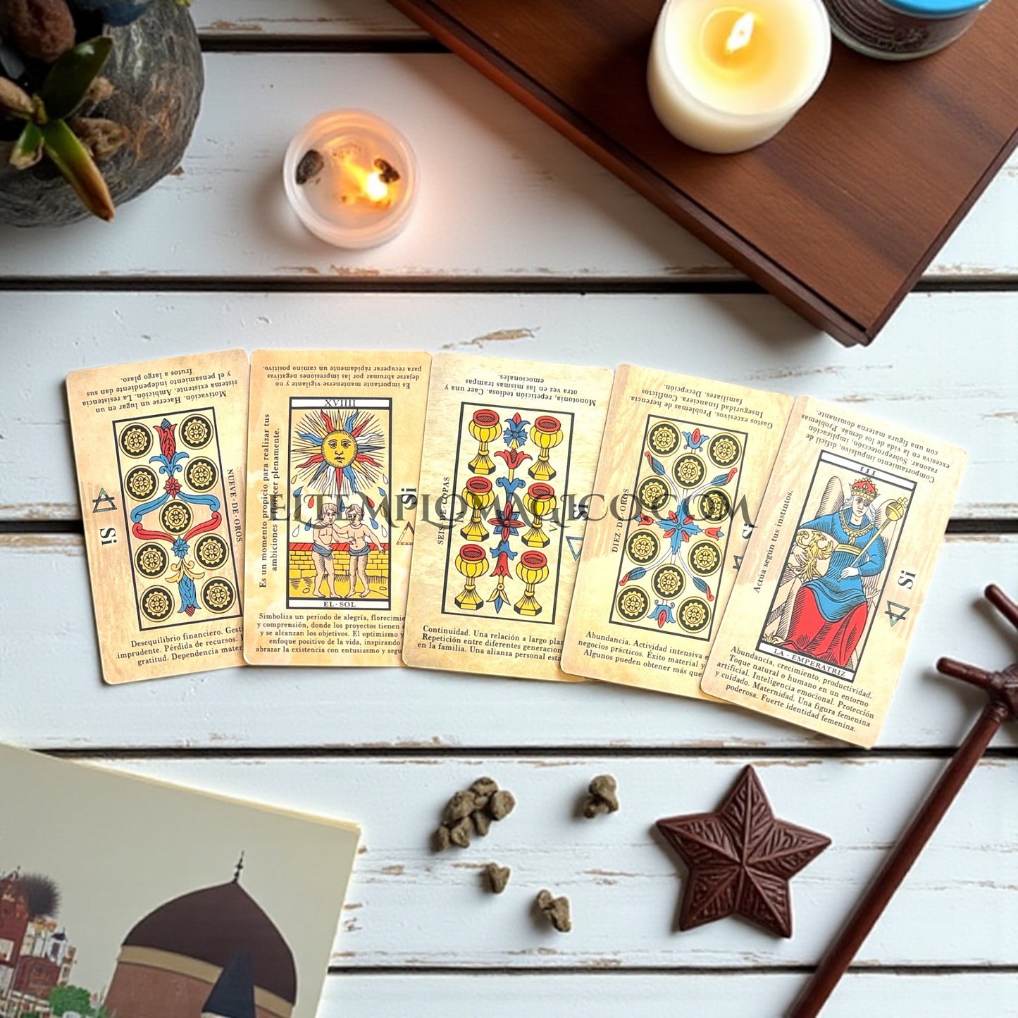Tarot de Marsella con Significados