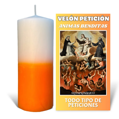 🤍 Velón Ánimas Benditas