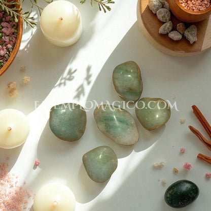 Piedra Aventurina Verde Pulida – El Mineral de la Prosperidad, la Salud y las Nuevas Oportunidades