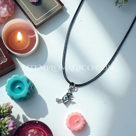 Collar Brujita Magica Plata de Ley 925