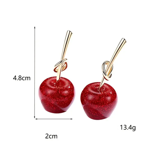 Pendientes/Amuleto Suerte Manzana