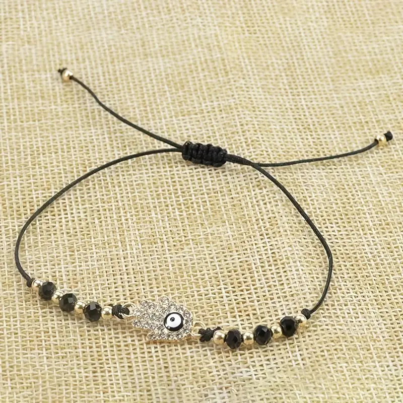 Pulsera/Amuleto Mano Protectora y Ojo de Ángel