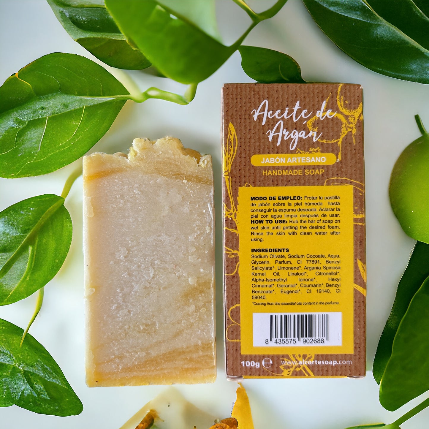 Sapone Naturale ALL'OLIO DI ARGAN