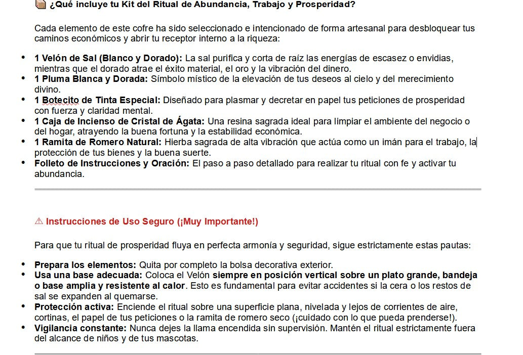 RITUAL ABUNDANCIA