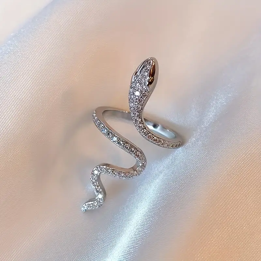 Anillo/Amuleto Serpiente (ajustable en tamaño)