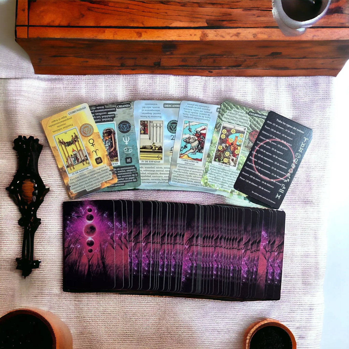 Baraja Tarot Con Sinificados