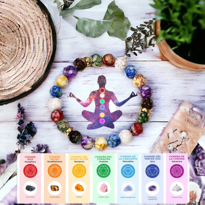 Pulsera 7 Chakras Bienestar