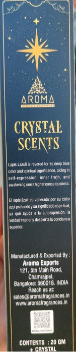 Incienso Natural 'Lapislázuli' (Edición Especial con Gemas)