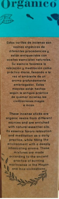 Incienso Orgánico de Jazmín (Ullas Handmade Smudge)