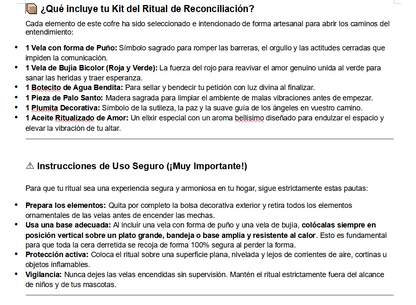 Ritual Reconciliación